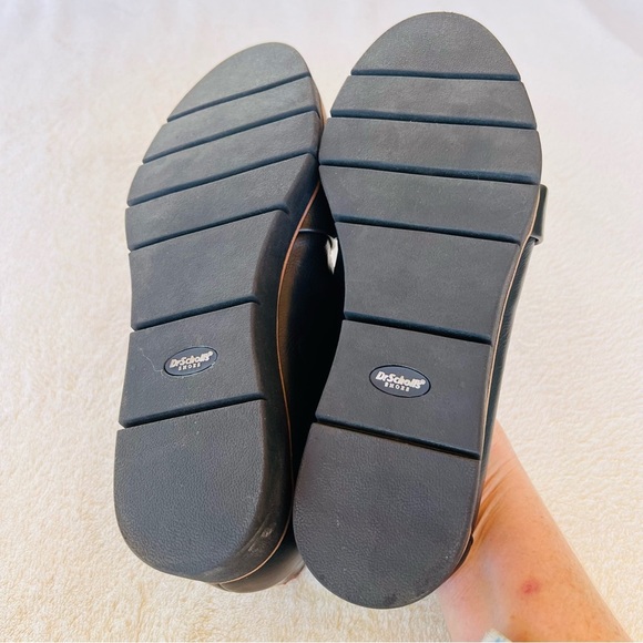 DR SCHOLL’S COMFORT WEBSTER SLIP ON BLACK LOAFERS SIZE 10 WIDE NEW! - Picture 6 of 11